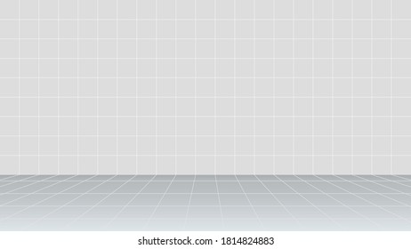 wall tile ceramic grey white for architecture background, tiled floor gray pastel color inside room, illustration wall tiles grey pastel soft, mosaic tile and floor empty