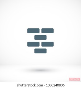 Wall Vector icon