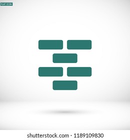 Wall Vector icon