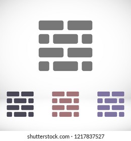 Wall Vector icon