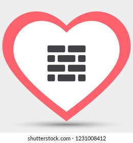 Wall Vector icon