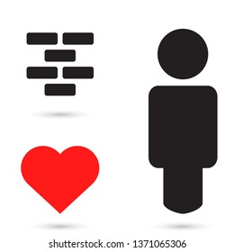 Wall Vector icon