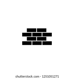 wall vector icon. wall sign on white background. wall icon for web and app