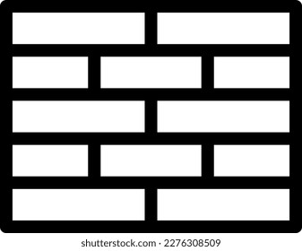wall  Vector illustration on a transparent background. Premium quality symmbols. Thin line vector icons for concept and graphic design. 
