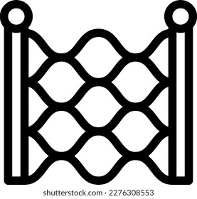 wall Vector illustration on a transparent background. Premium quality symmbols. Thin line vector icons for concept and graphic design. 
