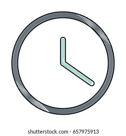 wall watch time icon