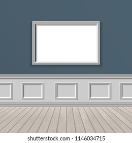 wall window and wooden floor