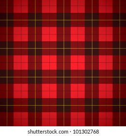 Wallace tartan Scottish plaid Background