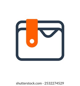 Wallet for Black Friday Vector Icon