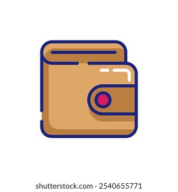 Wallet for Black Friday Vector Icon