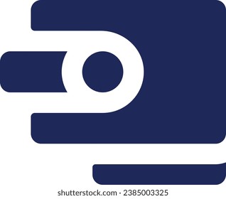 Wallet black glyph ui icon. Online payment service. Website element. User interface design. Silhouette symbol on white space. Solid pictogram for web, mobile. Isolated vector illustration