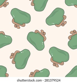 wallet , cartoon seamless pattern background