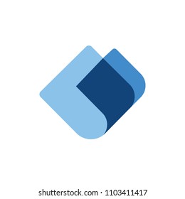 Wallet colorfull logo vector