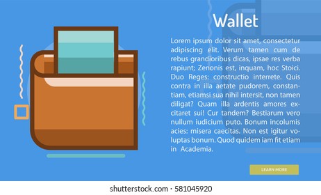 Wallet Conceptual Banner