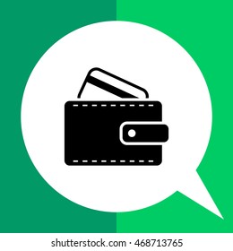 Wallet with credit card