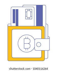 wallet with credit cards