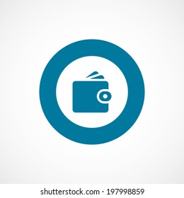 Wallet with dollars icon