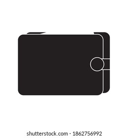 Wallet with dollars icon vector eps