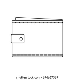wallet empty money business pocket icon