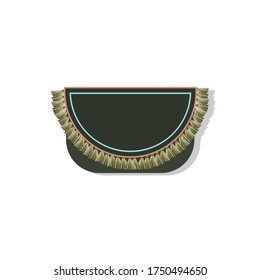 Wallet with an ethnic pattern. Handmade, eco-friendly 2