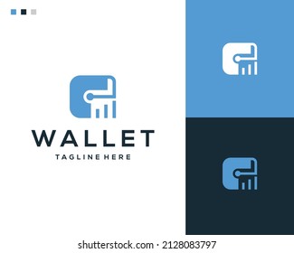 Plantilla de diseño de logotipo financiero de cartera