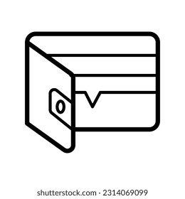 Wallet free business and finance icon vector design illustration