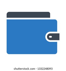 wallet glyph double color