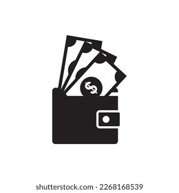 wallet icon , business icon vector