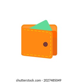 Icono de cartera en color 