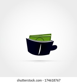 Wallet icon design