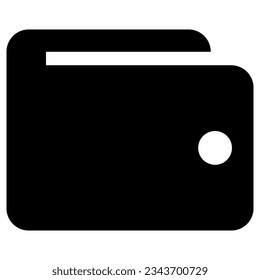 Design der Geldbörse, Vektorgrafik, am besten für die Benutzeroberfläche