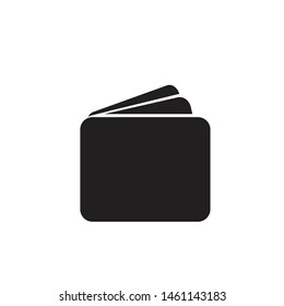 WALLET ICON DESIGN , VECTOR EPS10