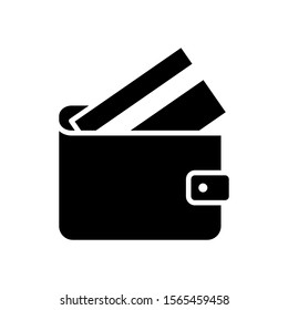 wallet icon design vector template