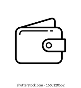 wallet icon design vector template
