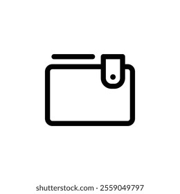 wallet icon digital wallet payment icon outline style UI UX illustration