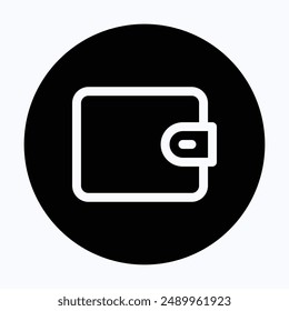 Wallet Icon, E Wallet Vector Icon,