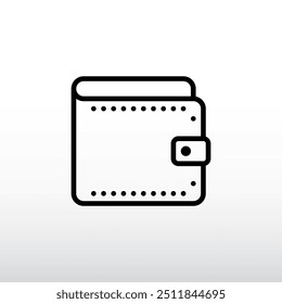 Wallet icon. E-commerce and Sales Concept. Vector illustration
