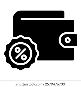 Wallet Icon Element For Design