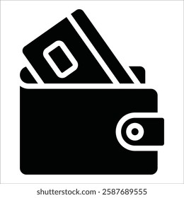 Wallet Icon Element For Design