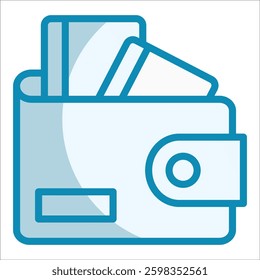 Wallet Icon Element For Design