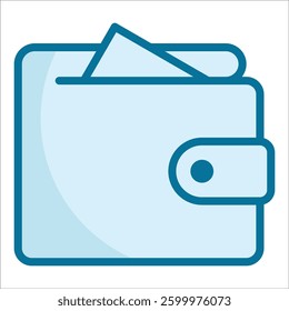 Wallet Icon Element For Design