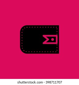 Wallet Icon. Eps-10.
