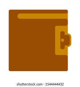 wallet icon. flat illustration of wallet vector icon. wallet sign symbol