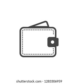 Wallet icon graphic design template vector isolated