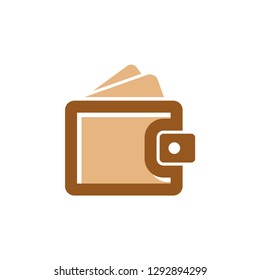 Wallet icon graphic design template vector isolated