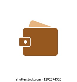 Wallet icon graphic design template vector isolated