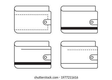 Wallet icon. Great vector for business, company, social media, web, apps, online shop etc.