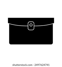 Wallet icon illustrated on background