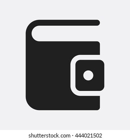Wallet icon illustration isolated vector sign symbol