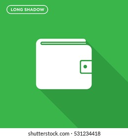 Wallet icon illustration isolated vector sign symbol